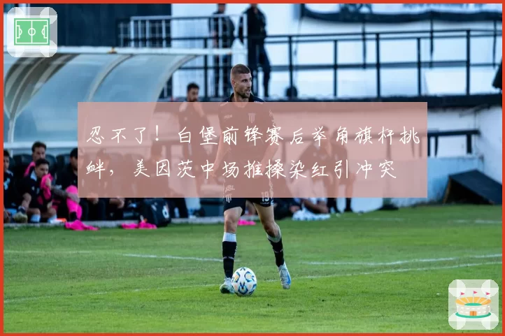 忍不了！白堡前锋赛后举角旗杆挑衅，美因茨中场推搡染红引冲突